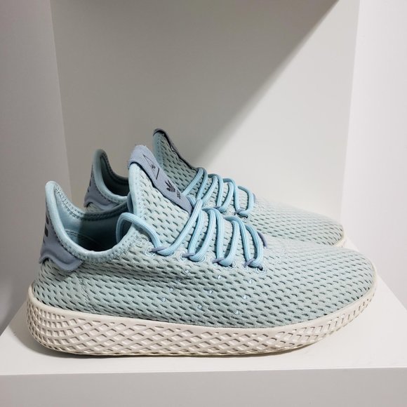 adidas Pharrell x Tennis Hu J 'Ice Blue' - Picture 4 of 7